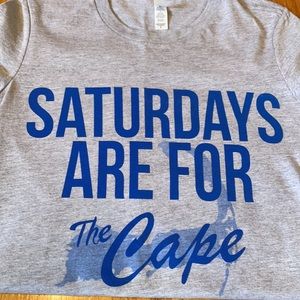 New without Tags Barstool Saturdays Are For The Cape Women Short Sleeve T-Shirt